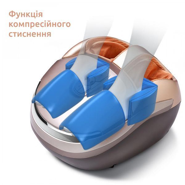 DEDAKJ автоматичний масажер для ніг Acupoint з функцією розминання для домашнього використання 0541 фото