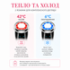 Микротоковый лифтинг-массажер SKIN LIFTING для подтяжки лица 5 в 1 (EMS+LED) 0177 фото 8